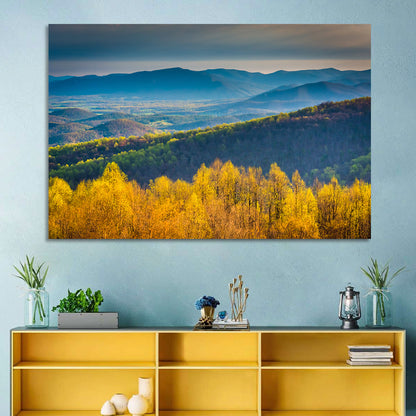 Shenandoah Golden Hour Ridge Wall Art