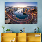 Spinola Bay Light Trails Wall Art
