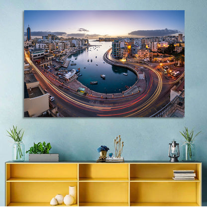 Spinola Bay Light Trails Wall Art