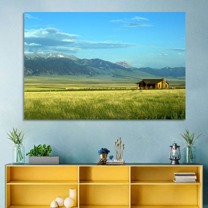 Montana Mountain Ranch Wall Art
