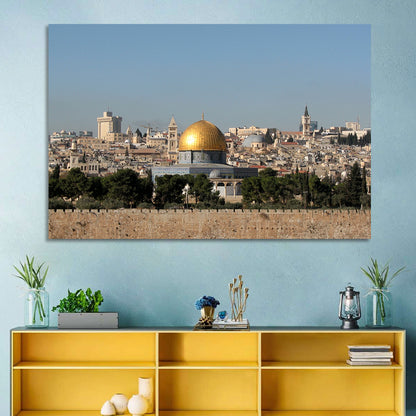 Golden Dome of the Rock, Jerusalem Wall Art