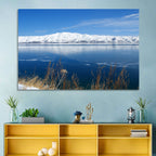 Winter at Lake Sevan Wall Art