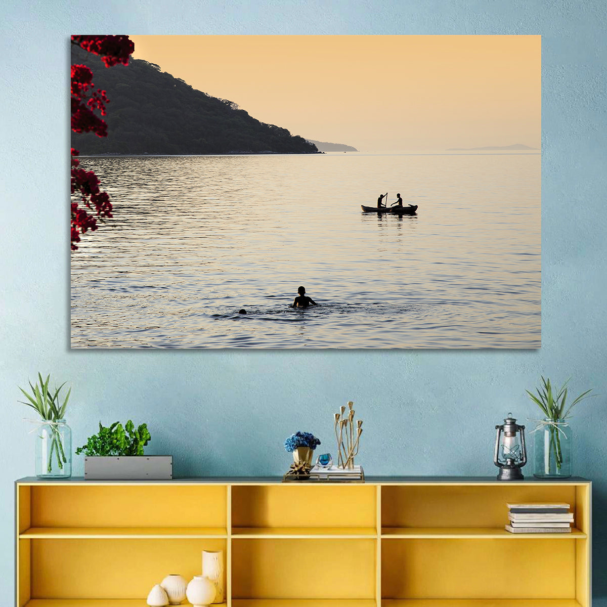 Lake Malawi Golden Hour Wall Art