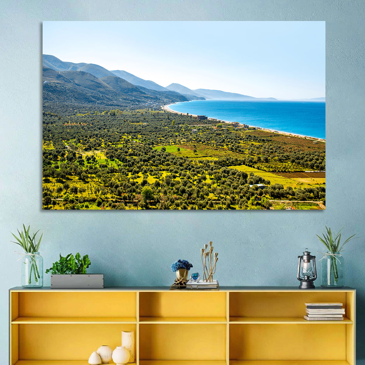 Borsh Coastline, Albania Wall Art