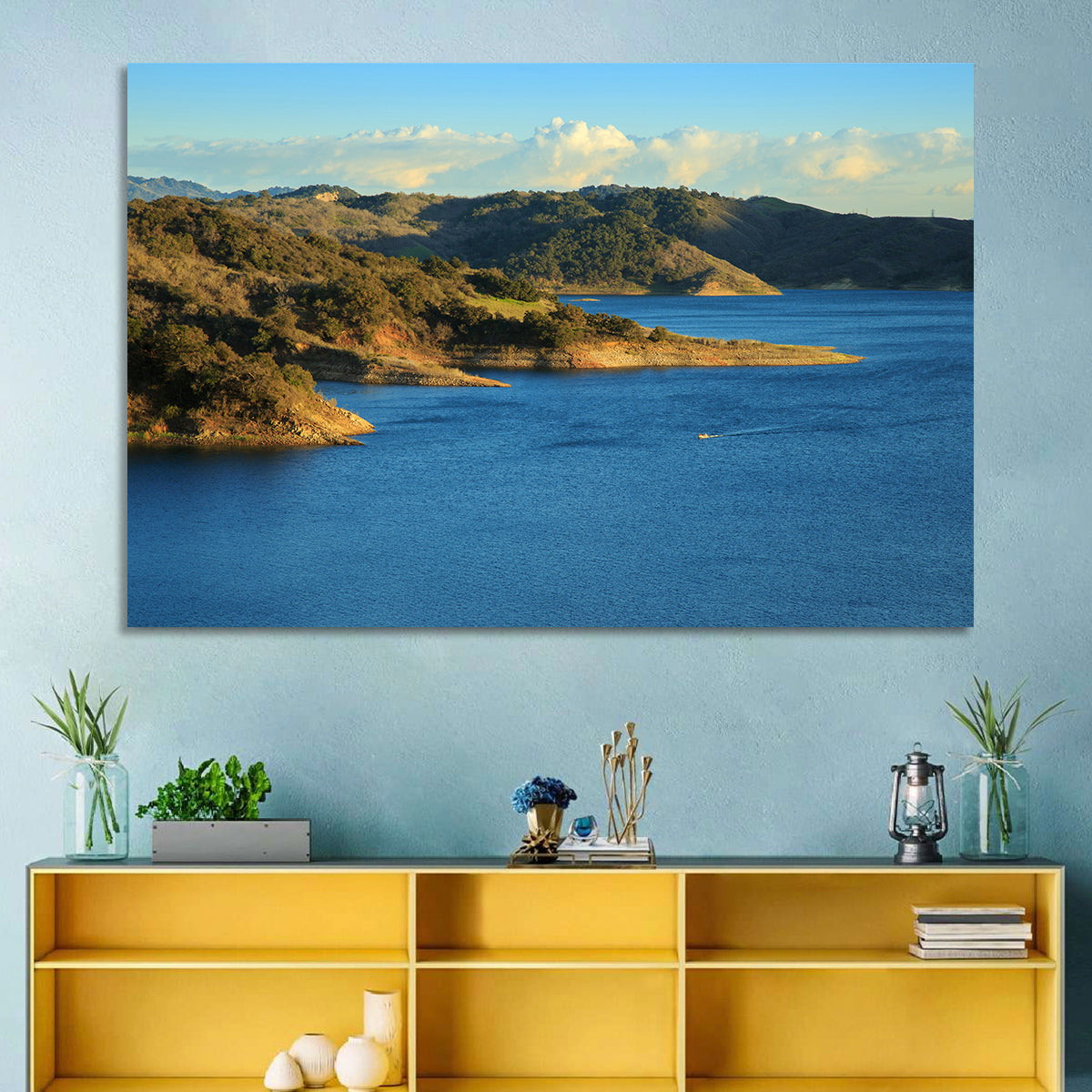 Lake Casitas Golden Hour Wall Art