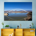 Roosevelt Lake Arch Bridge Wall Art