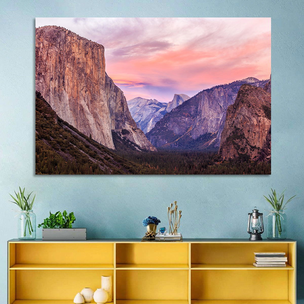 El Capitan at Tunnel View Wall Art
