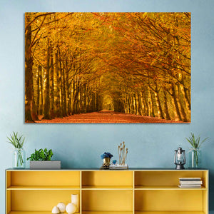 Forest Beech Trees Wall Art