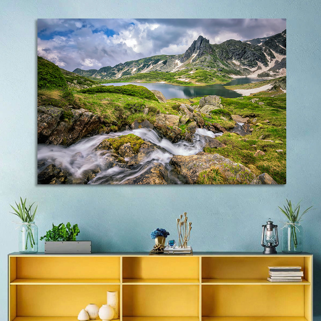 Seven Rila Lakes View Wall Art