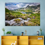 Seven Rila Lakes View Wall Art