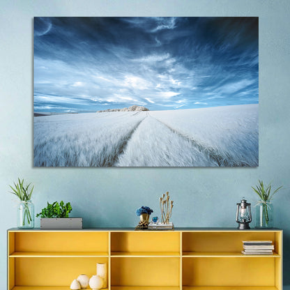 Surreal Infrared Grain Field Wall Art