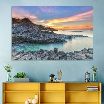 Giant Causeway Sunrise Wall Art