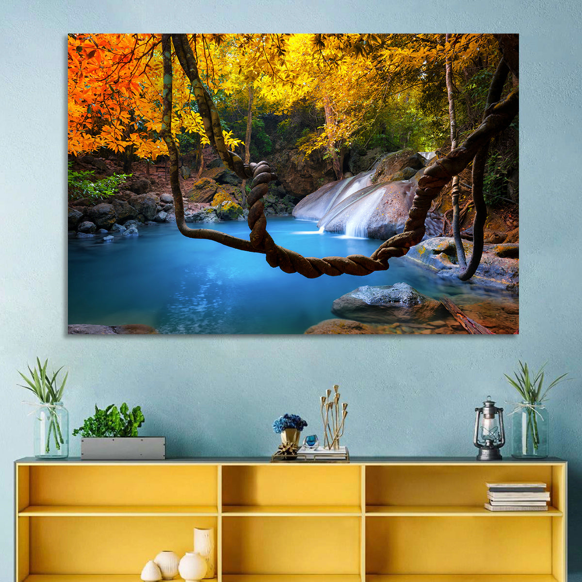 Erawan Waterfall Pool, Kanchanaburi Wall Art
