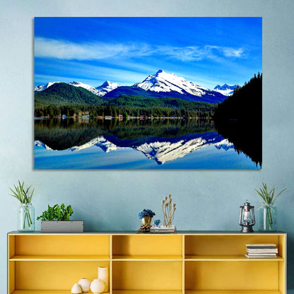 Juneau Mountains Reflection Wall Art