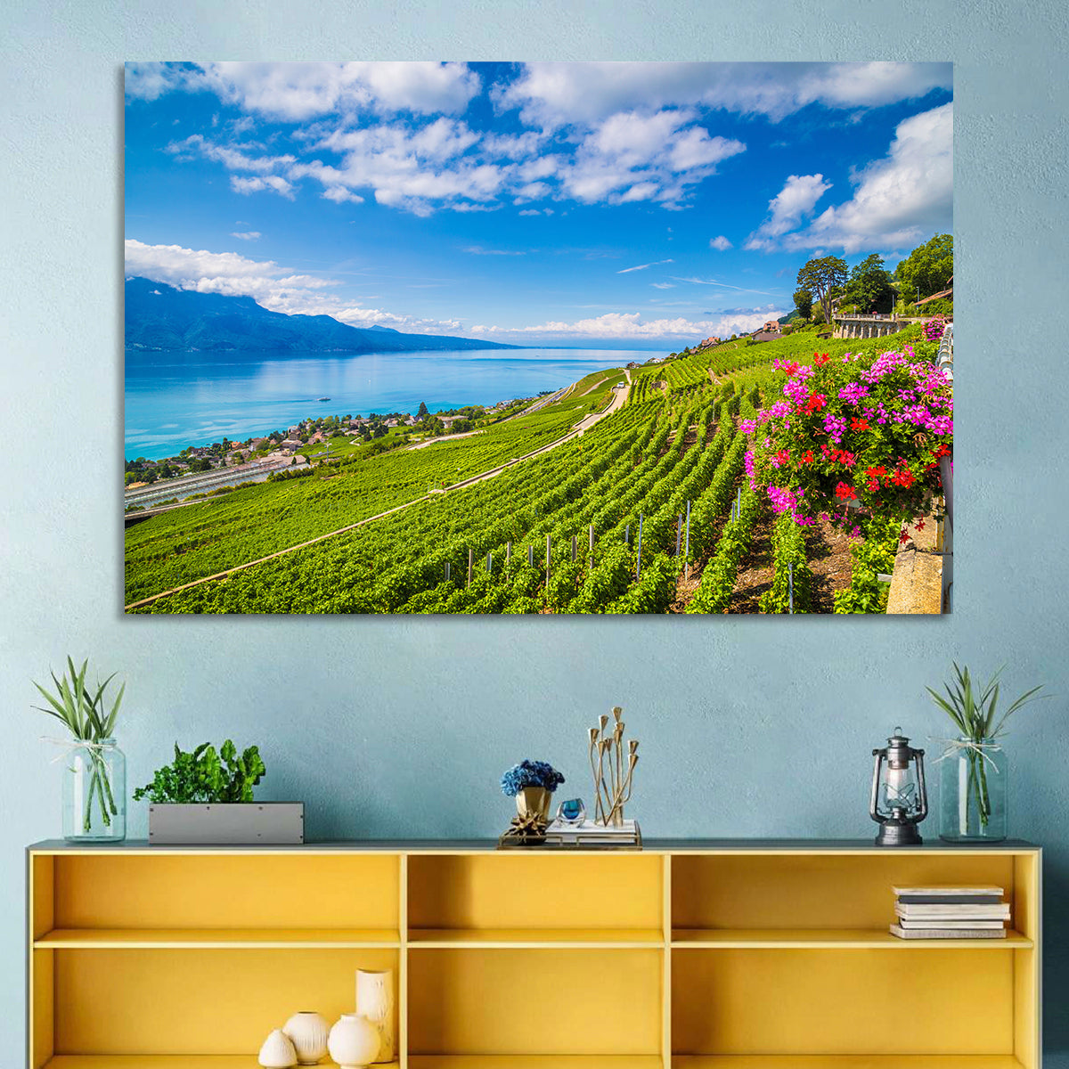 Lavaux Wine Region Wall Art