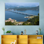 Qiandao Lake Bridge View Wall Art