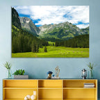 Arnibach Valley Summer Meadow Wall Art