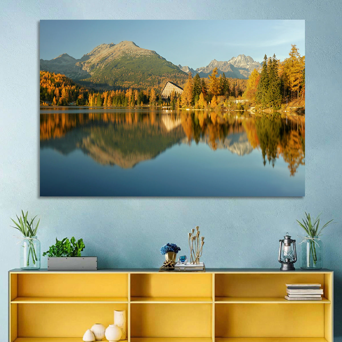 Štrbské Pleso Lake, High Tatras Wall Art