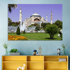 Hagia Sophia Fountain Gardens Istanbul Wall Art