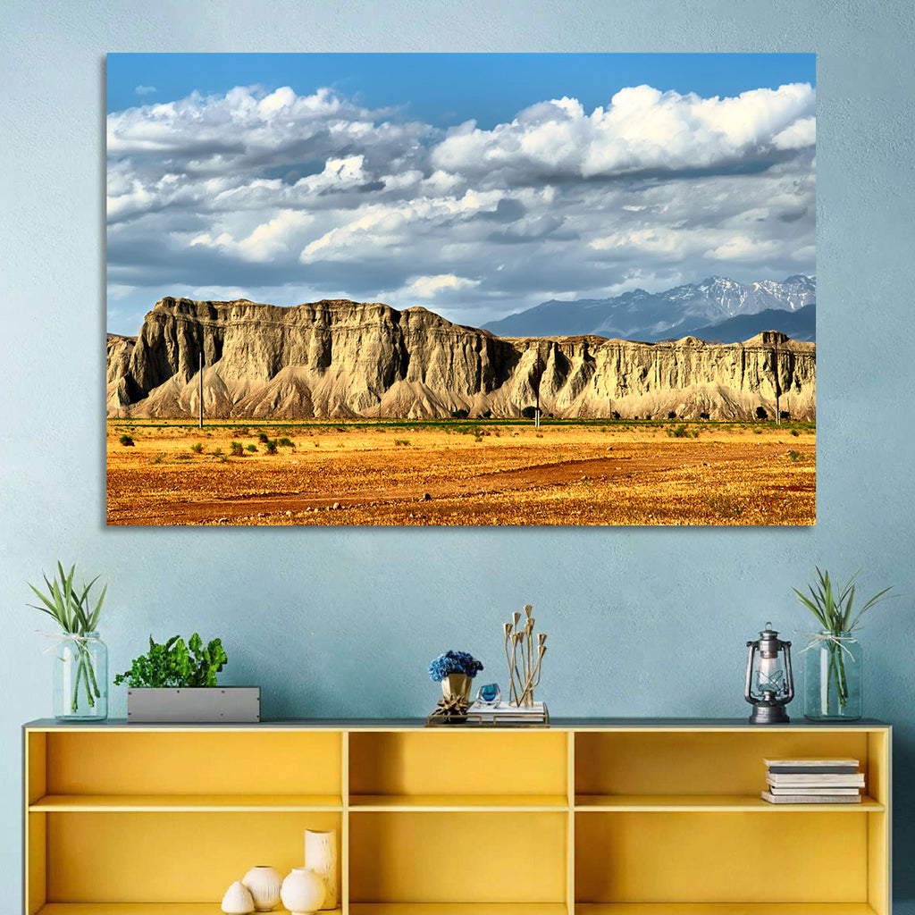 Snake Mountain Ridge Cliffs Wall Art