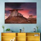 Wings Formation, Bisti Hoodoos Wall Art