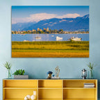 Rapperswil Castle Over Lake Zurich Wall Art