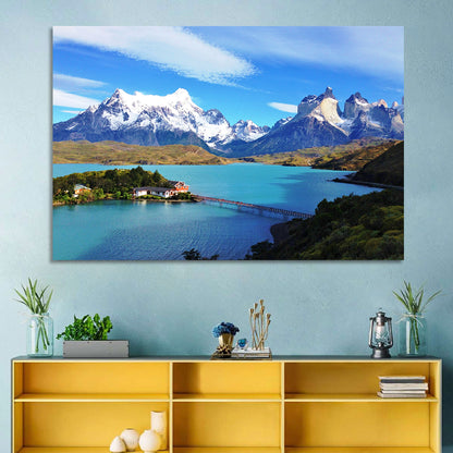 Pehoé Lake, Torres Del Paine Wall Art