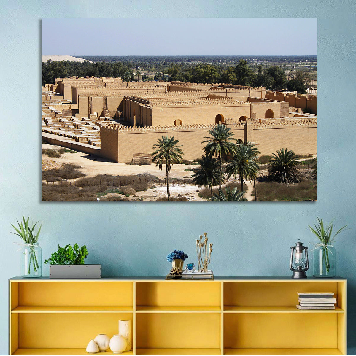 Babylon Palace Ruins Wall Art