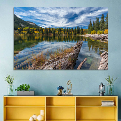 Autumn Lake Colorado Wall Art