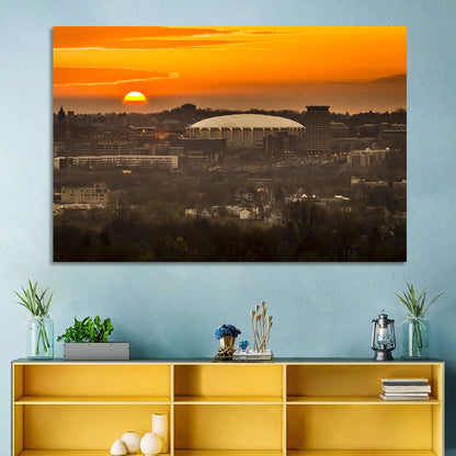 Syracuse University Hill Skyline Wall Art