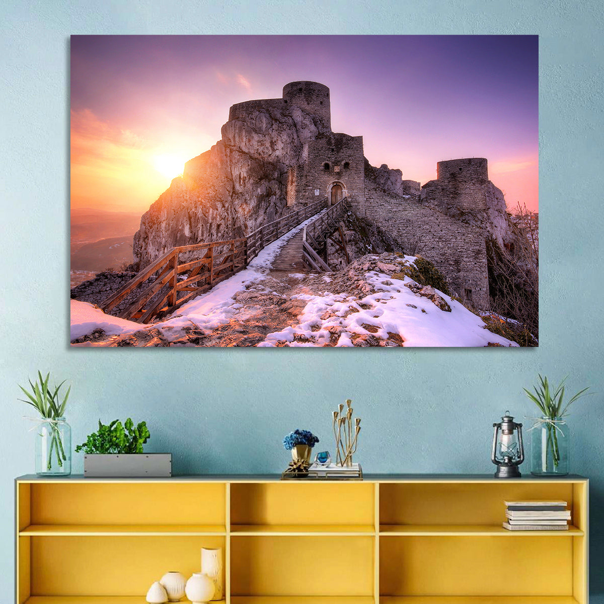 Ogrodzieniec Castle Ruins Wall Art