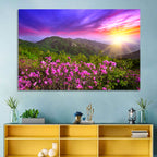 Hwangmaesan Mountain Sunset Wall Art