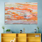 Abstract Eucalyptus Bark Layers Wall Art