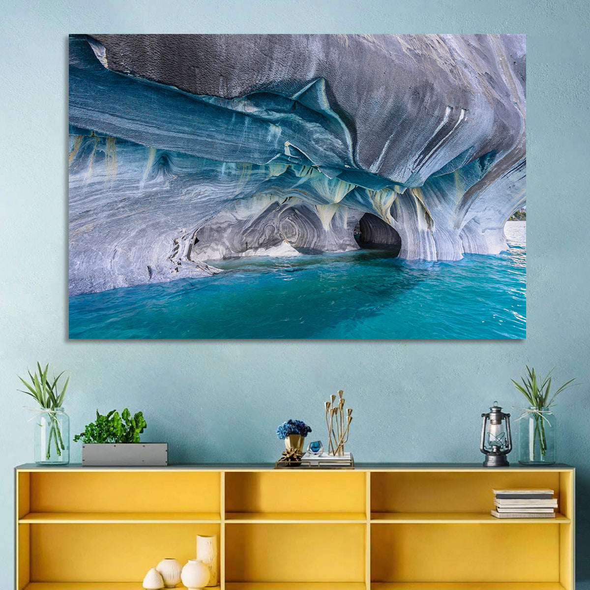 General Carrera Marble Caves Wall Art
