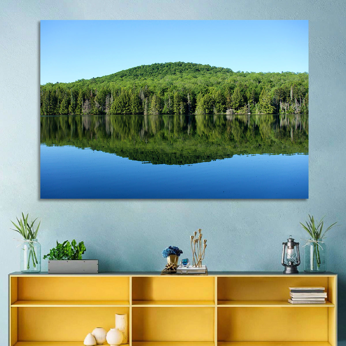 Vermont Mountain Lake Wall Art