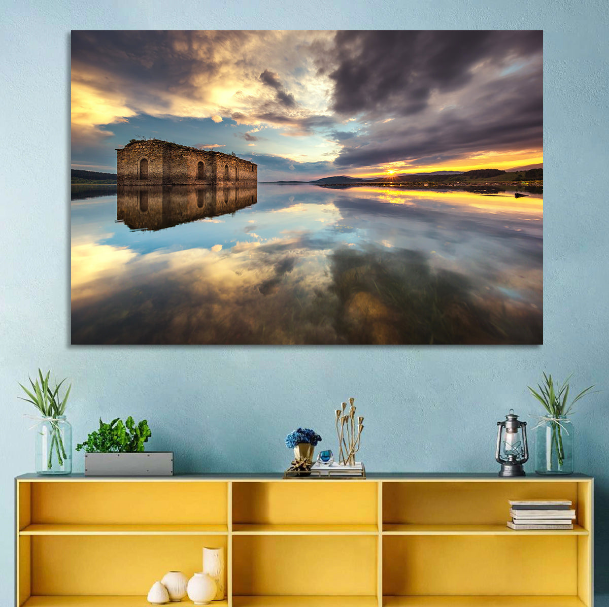 Sunken Church of Saint Ivan Rilski Wall Art