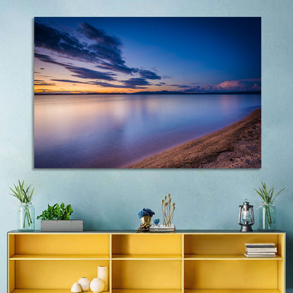 Lake Winnipesaukee Shoreline Sunset Wall Art