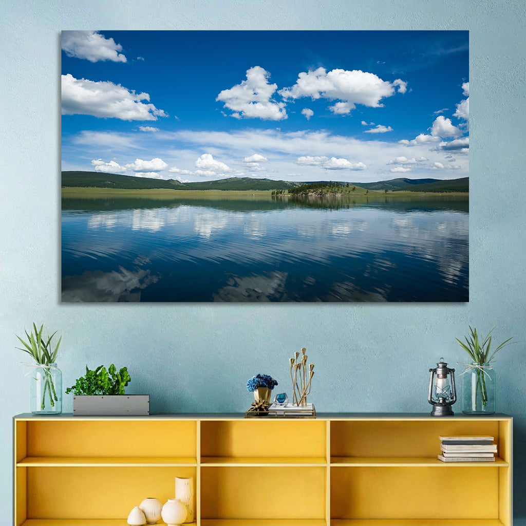 Lake Khovsgol Reflection Wall Art