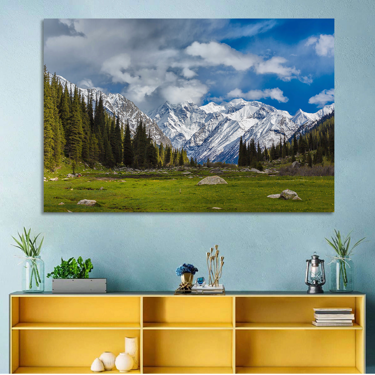 Ala Archa Meadow and Peaks Wall Art
