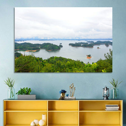 Qiandao Lake Islands View Wall Art
