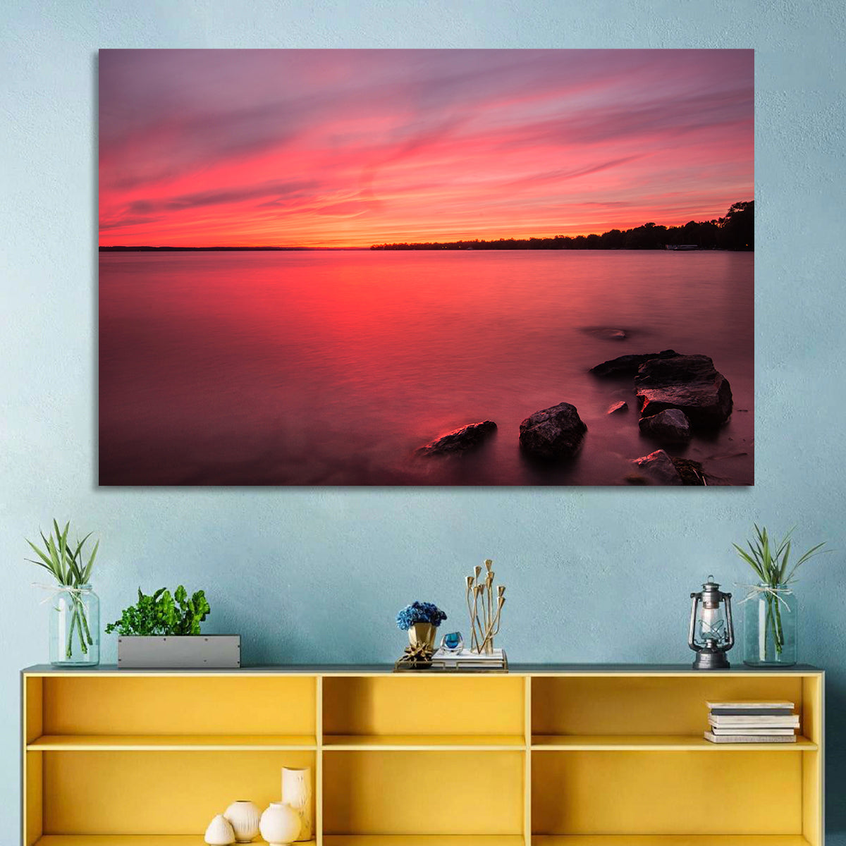 Lake Simcoe Sunset Wall Art