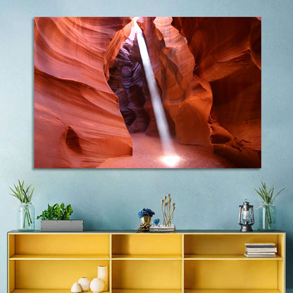 Antelope Canyon Light Beam Wall Art