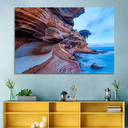 Painted Cliffs, Maria Island Wall Art