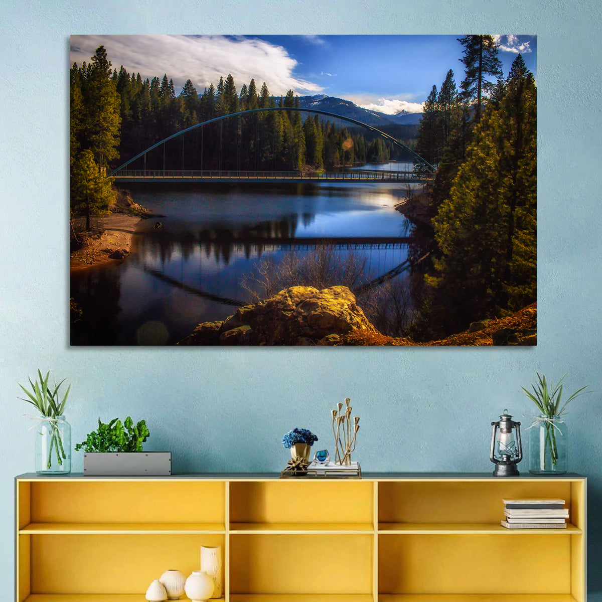 Wagon Creek Bridge Wall Art