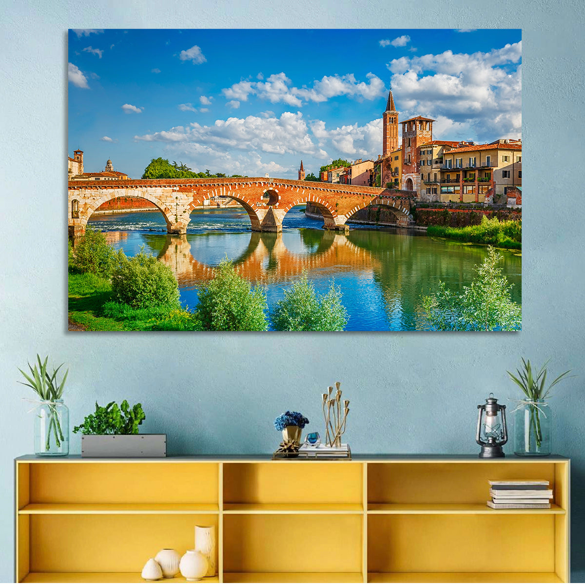 Ponte Pietra, Verona Wall Art