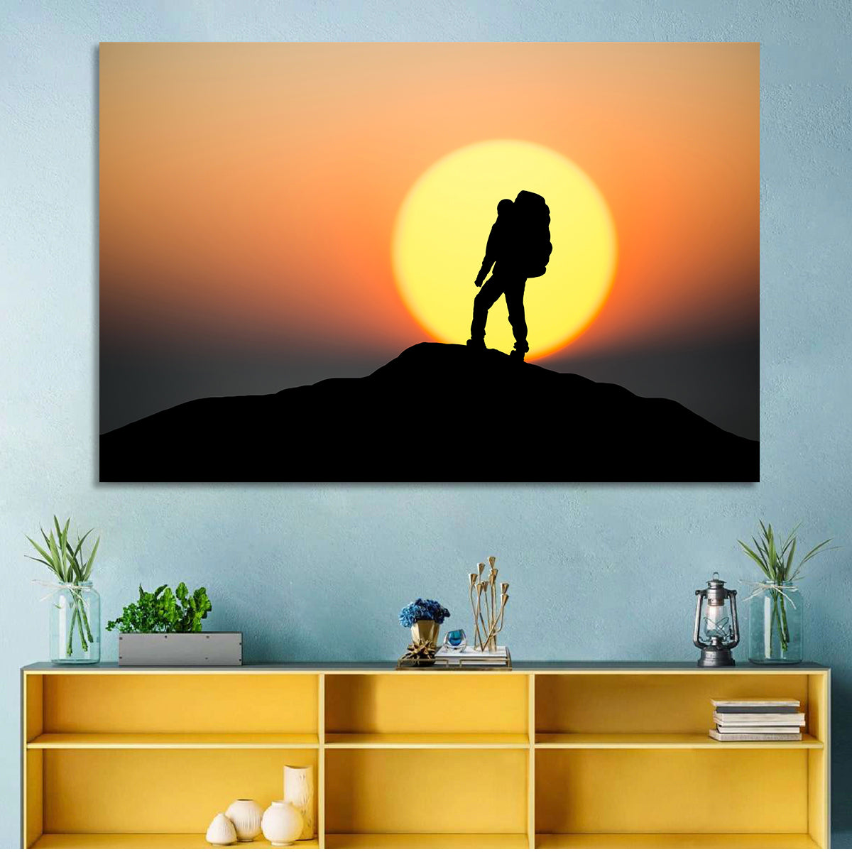Summit Silhouette Wall Art