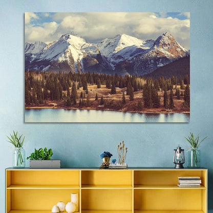 Snow-capped Colorado Rockies Wall Art