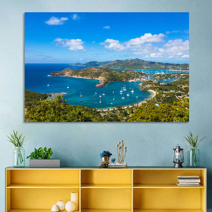 Shirley Heights Harbour View Wall Art