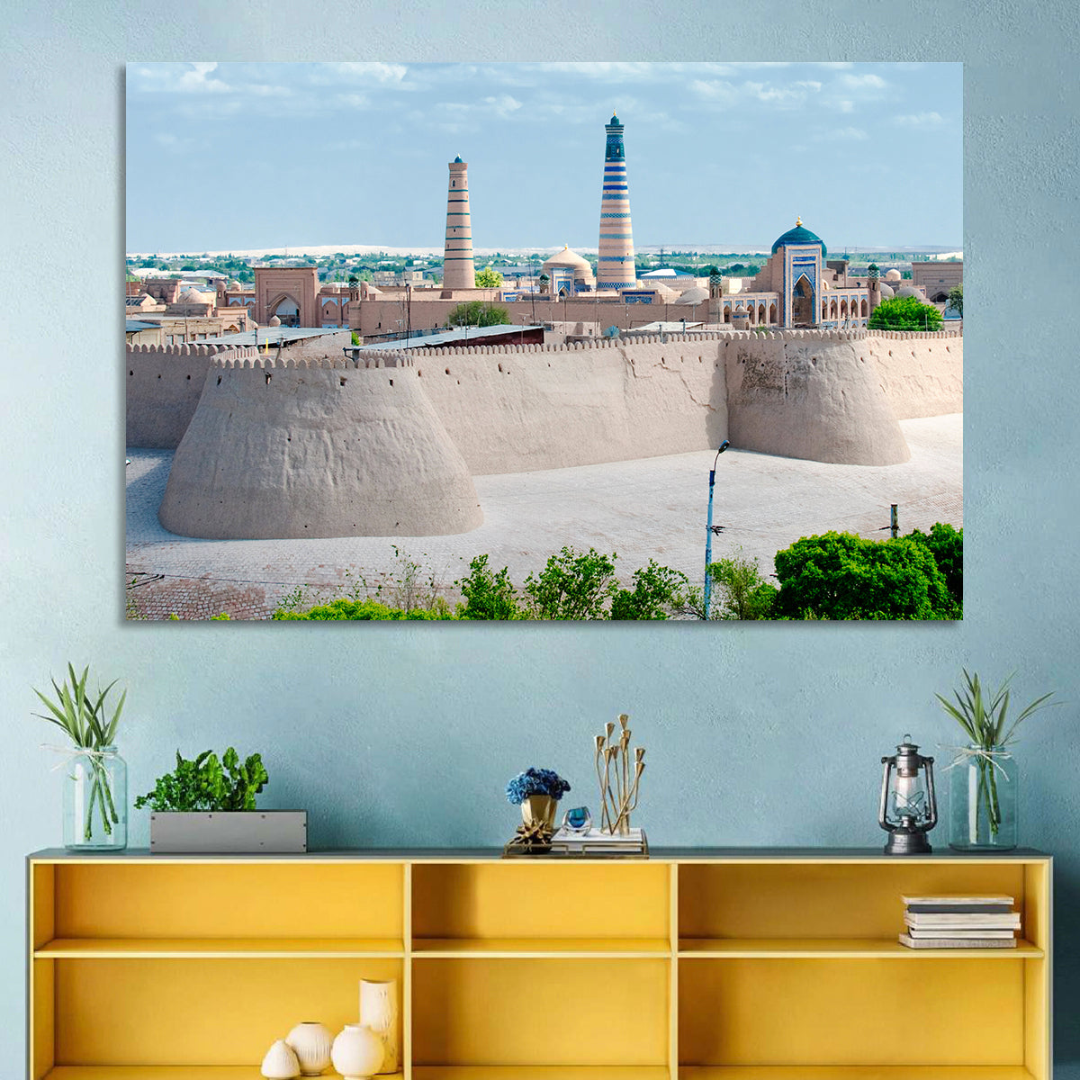 Itchan Kala, Khiva Wall Art in a room, landscape