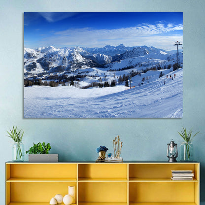 Nassfeld Ski Resort View Wall Art